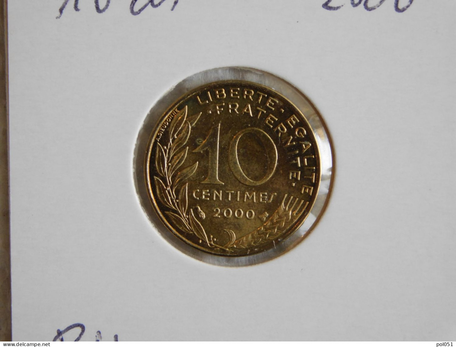 France 10 Centimes 2000 BU MARIANNE (422) - 10 Centimes