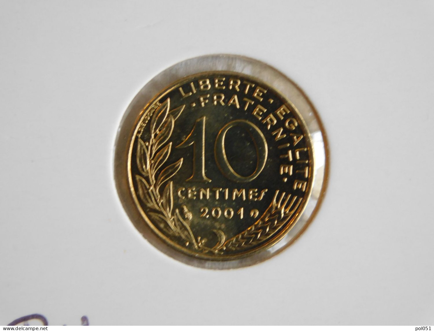 France 10 Centimes 2001 BU MARIANNE (423) - 10 Centimes