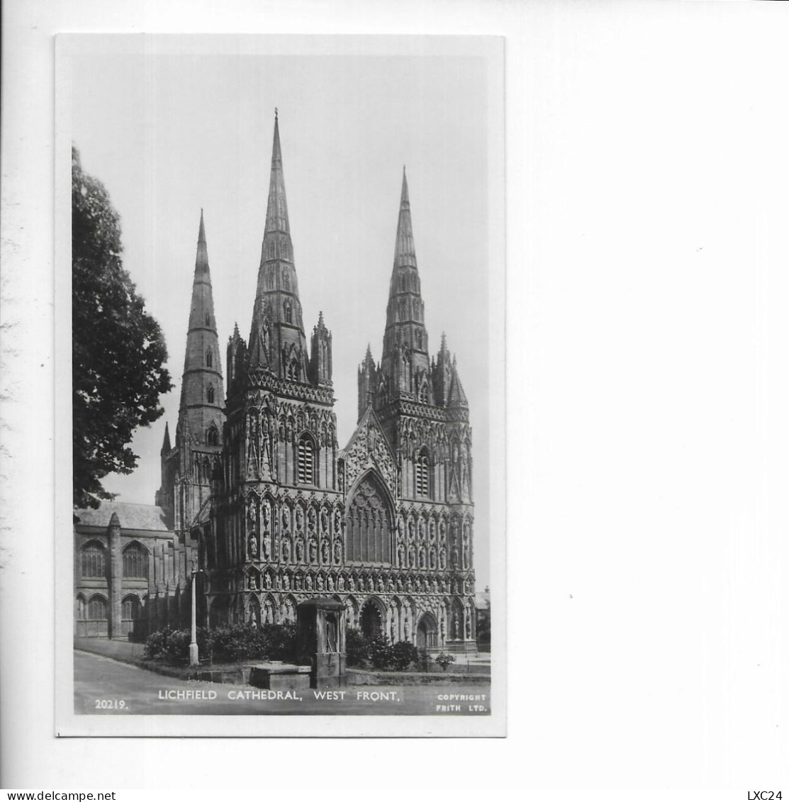 LICHFIELD CATHEDRAL. WEST FRONT. - Altri & Non Classificati