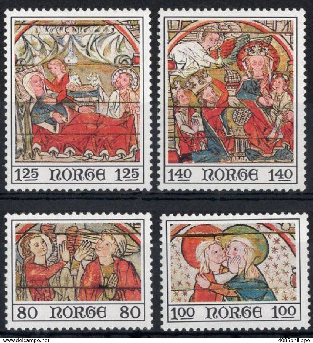 NORVEGE Timbres-poste N°670**à 673** Neufs Sans Charnières TB - Ungebraucht