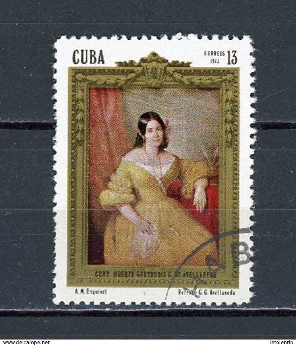 CUBA -  CÉLÉBRITÉ  N°Yt 1648 Obli. - Gebruikt