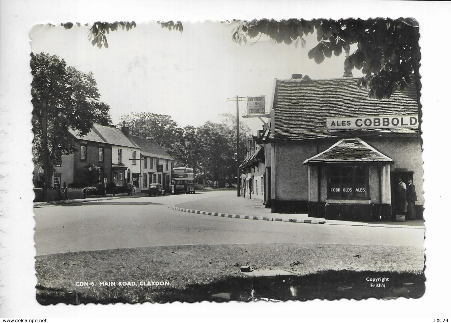 CDN 6. MAIN ROAD. CLAYDON. - Other & Unclassified