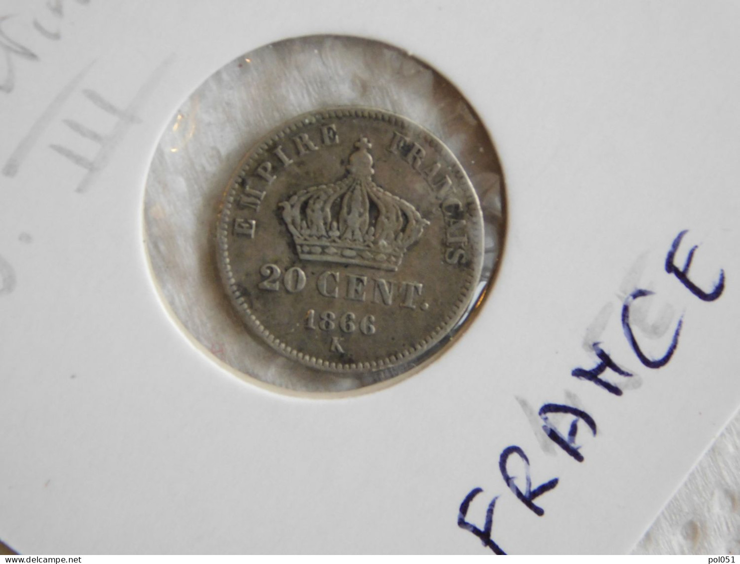 France 20 Centimes 1866 K (425) - 20 Centimes