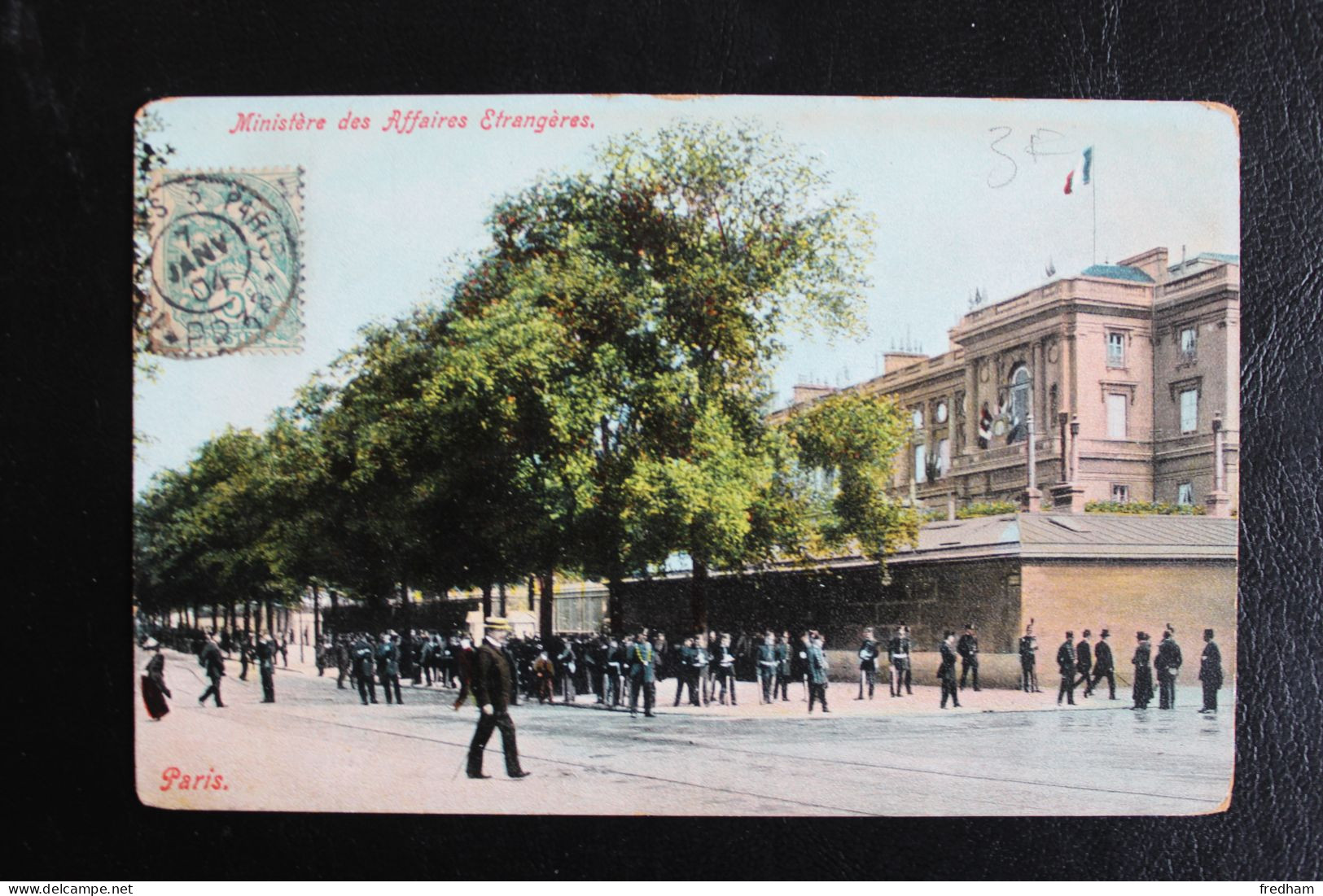 1904   CAD PP IMPRIMES 3 PARIS DU 7 JANVIER 1904 /CPA MINISTERE DES AFFAIRES ETRANGERES Y&T 111 - Periódicos