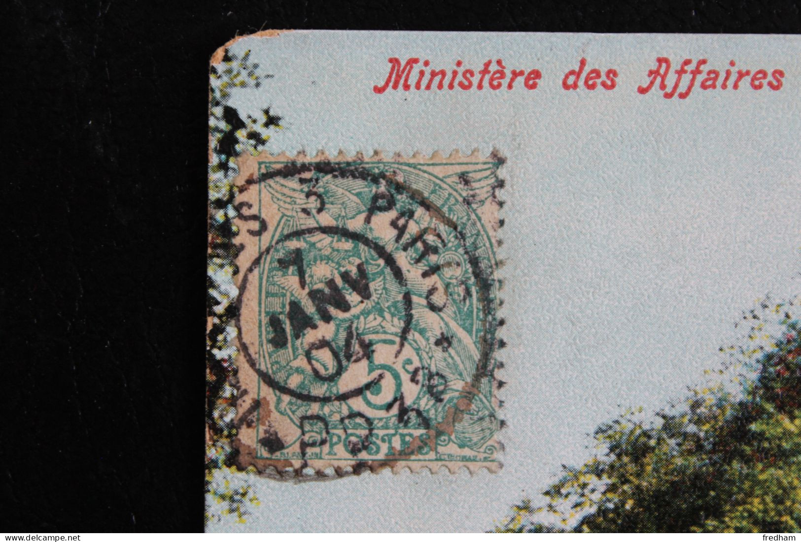 1904   CAD PP IMPRIMES 3 PARIS DU 7 JANVIER 1904 /CPA MINISTERE DES AFFAIRES ETRANGERES Y&T 111 - Journaux