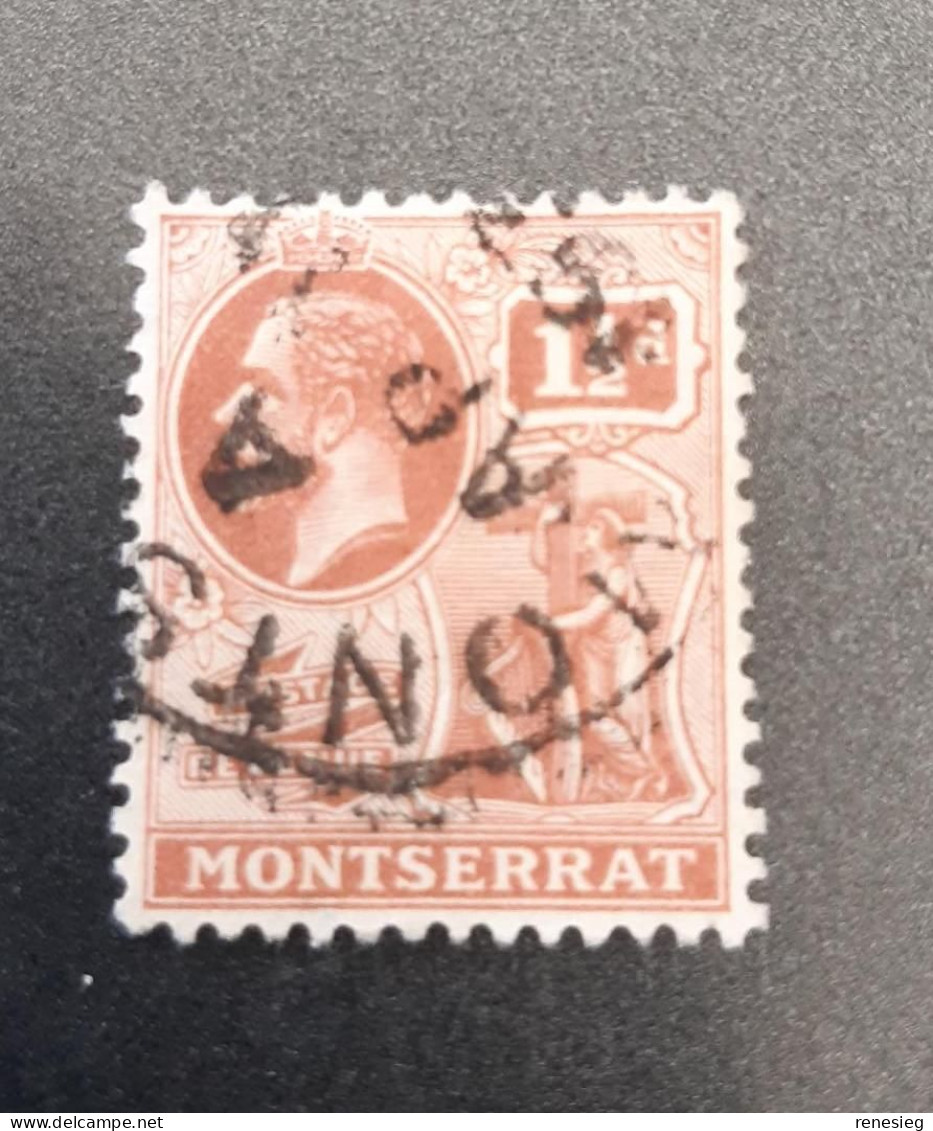 Colonies Montserrat 1928 Yv. 76 GeorgeV - Montserrat