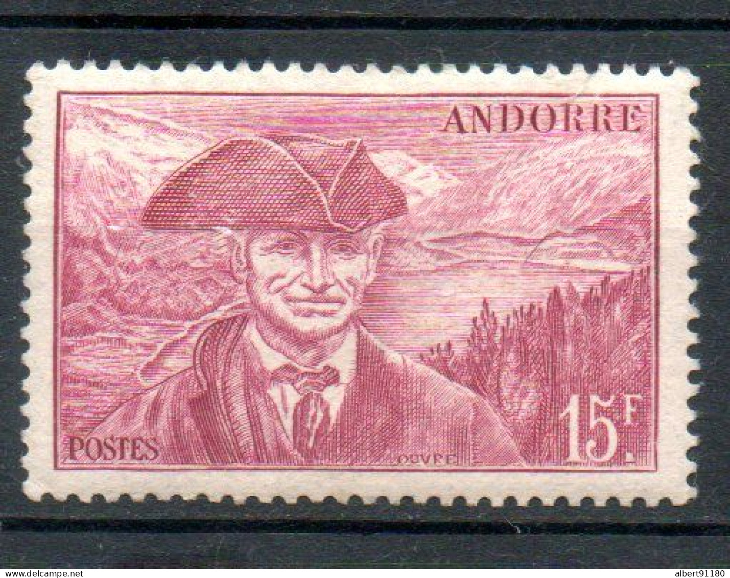 ANDORRE Viguier 1944-46 N°114 - Nuovi