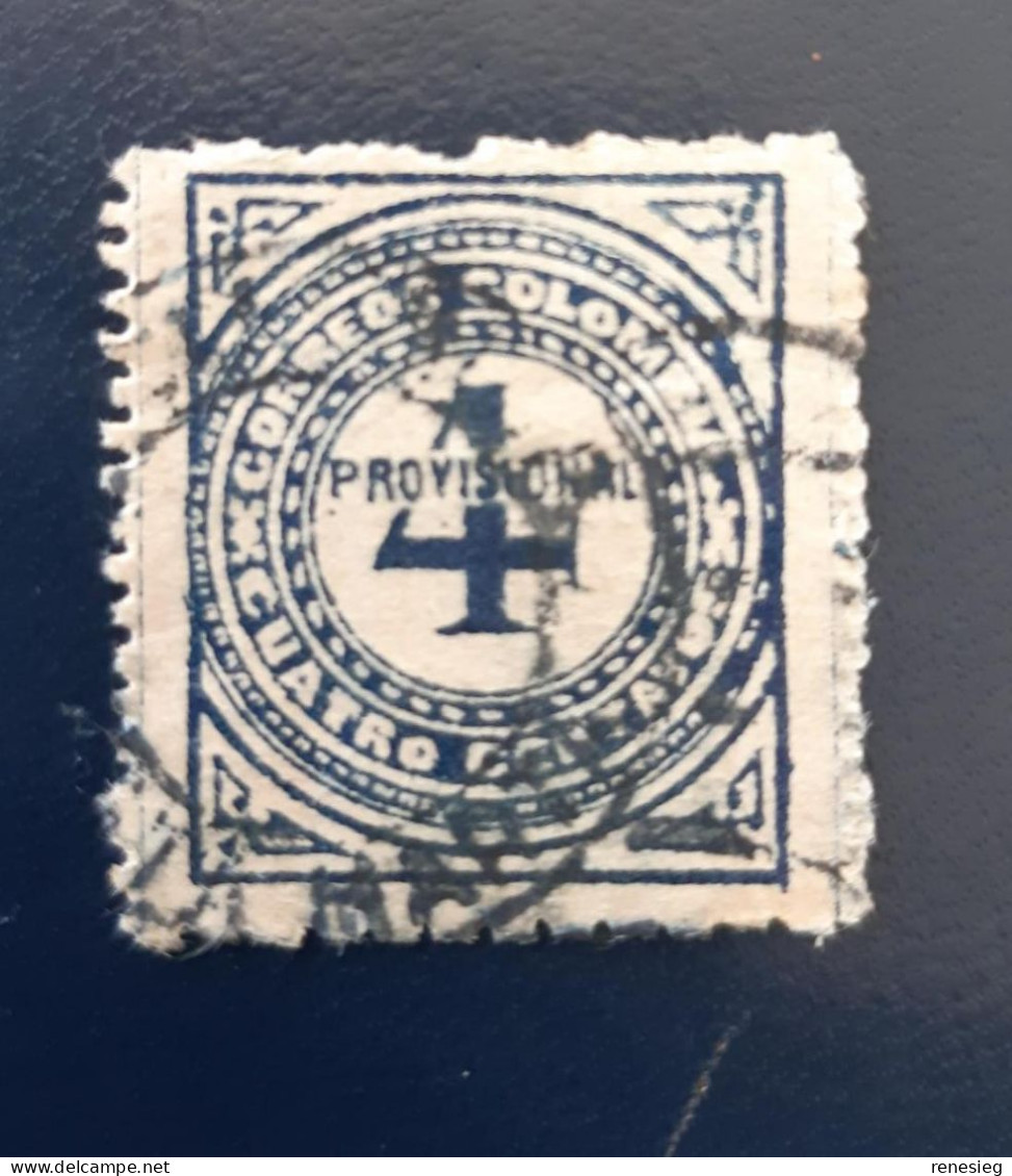 Colombie 1926 4c Bleu Yv 260 - Colombia