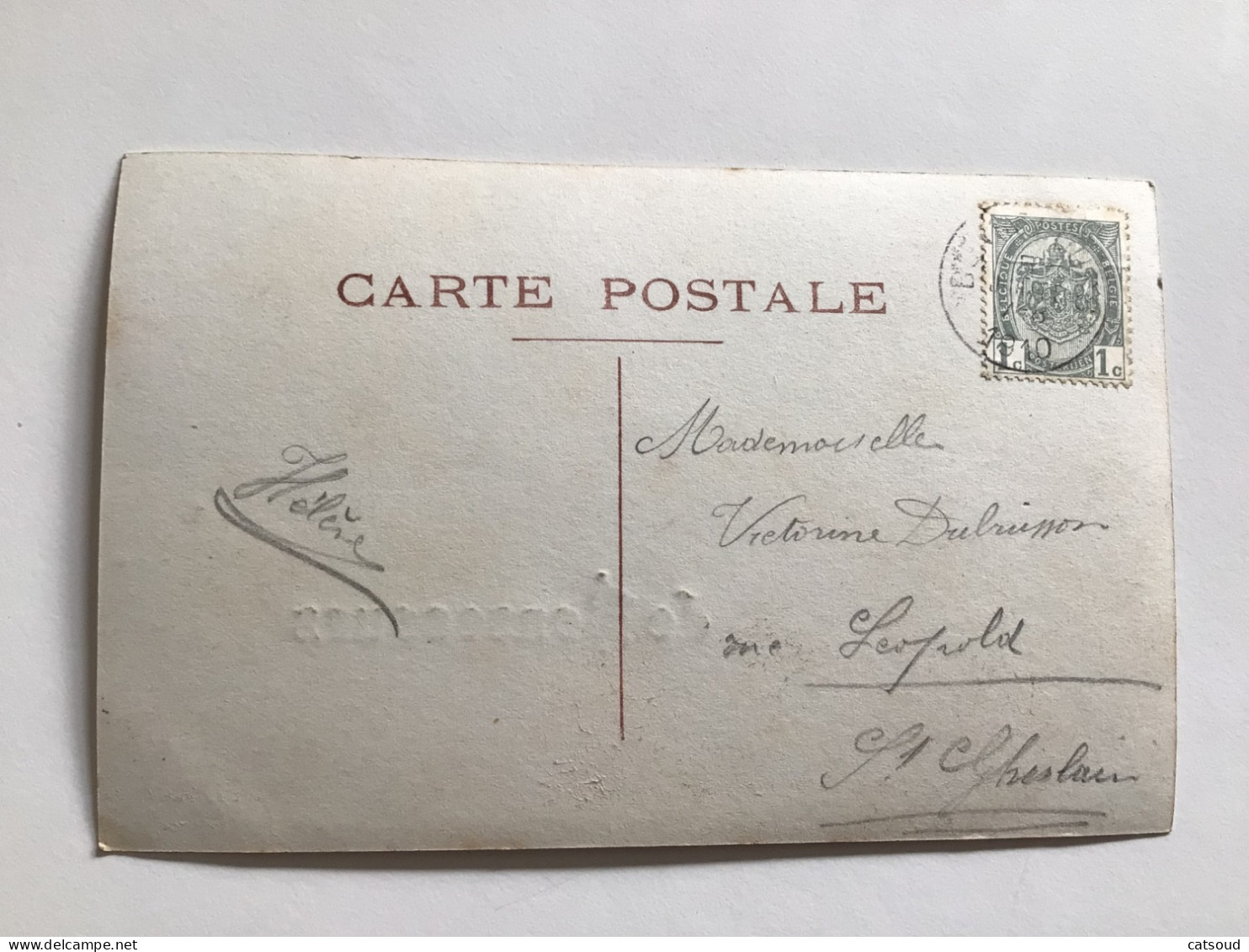 Carte Postale Ancienne (1910) Souvenir De Bonsecours - Péruwelz
