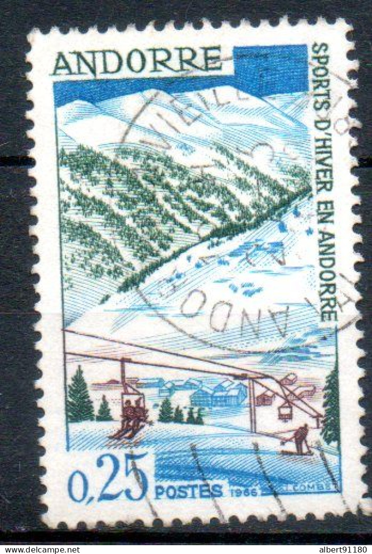 ANDORRE Soldeu 1966 N°175 - Oblitérés