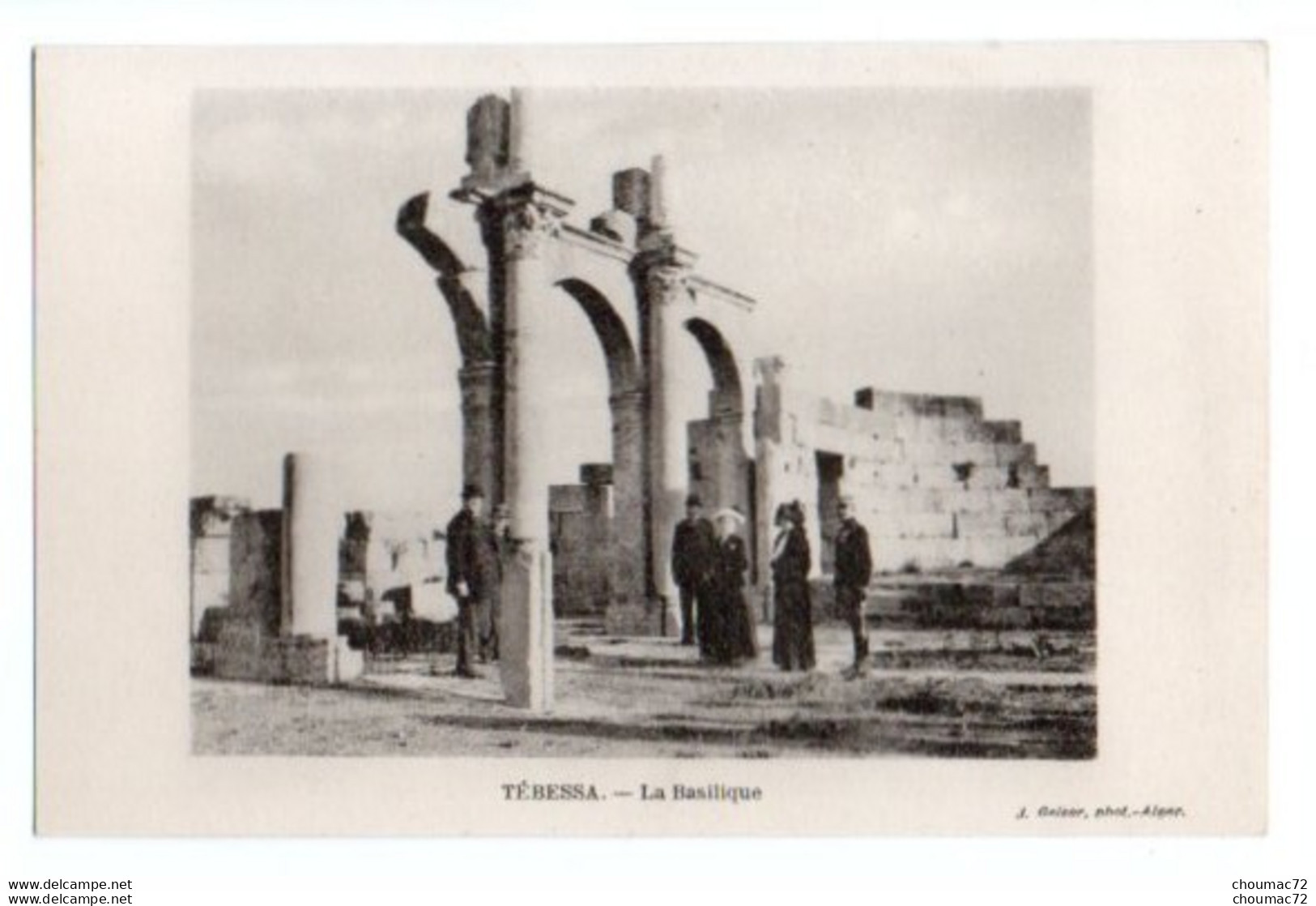 (Algérie) 383, Tebessa, Geiser, La Basilique - Tébessa