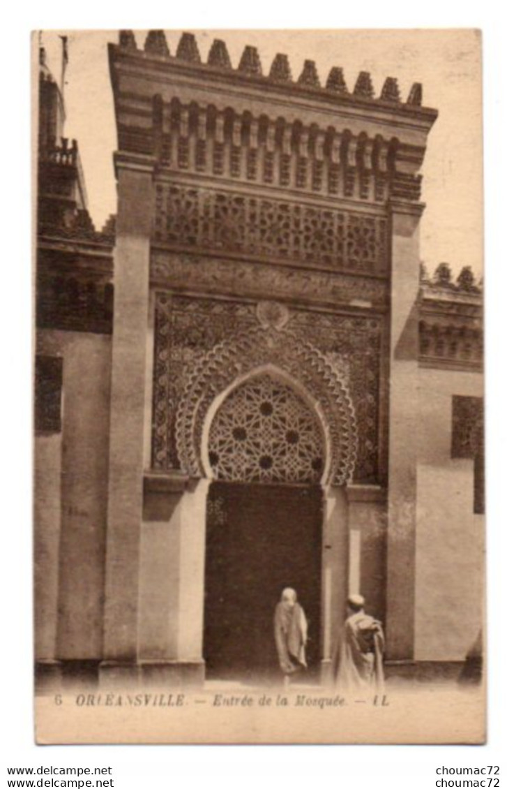 (Algérie) 370, Orleansville, LL 6, Entrée De La Mosquée - Chlef (Orléansville)