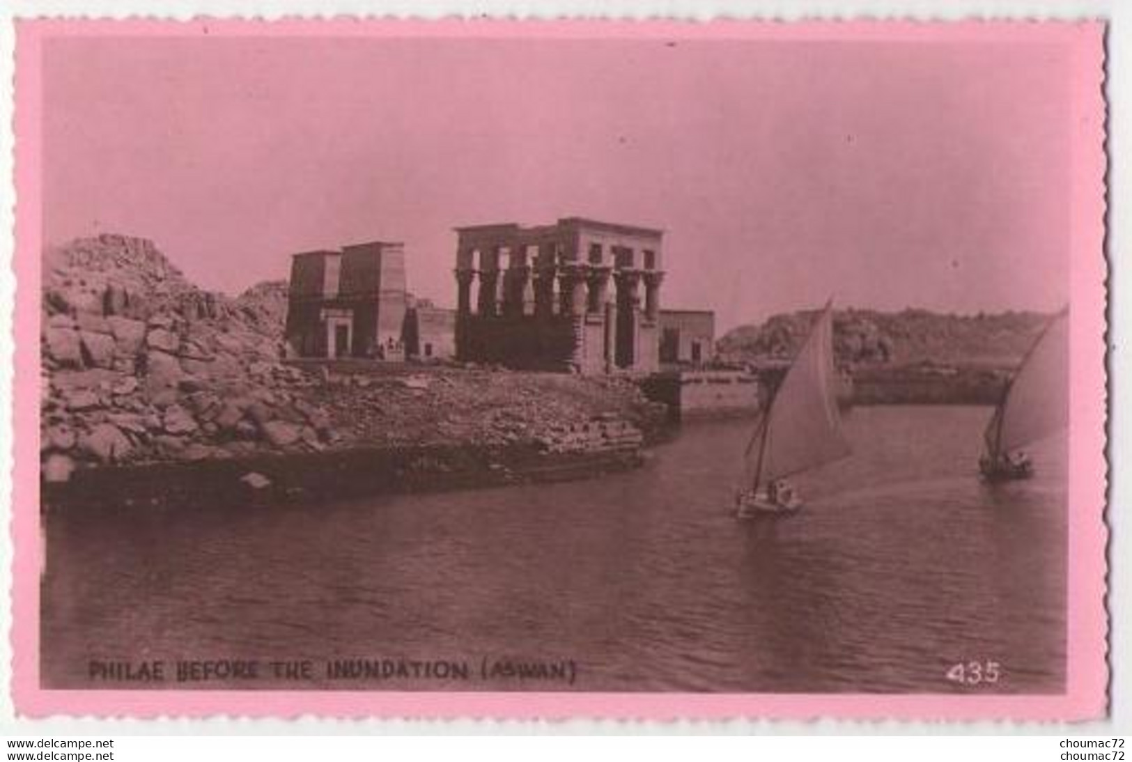 (Egypte) 084, Assouan, Philae Beffore The Inundation - Aswan