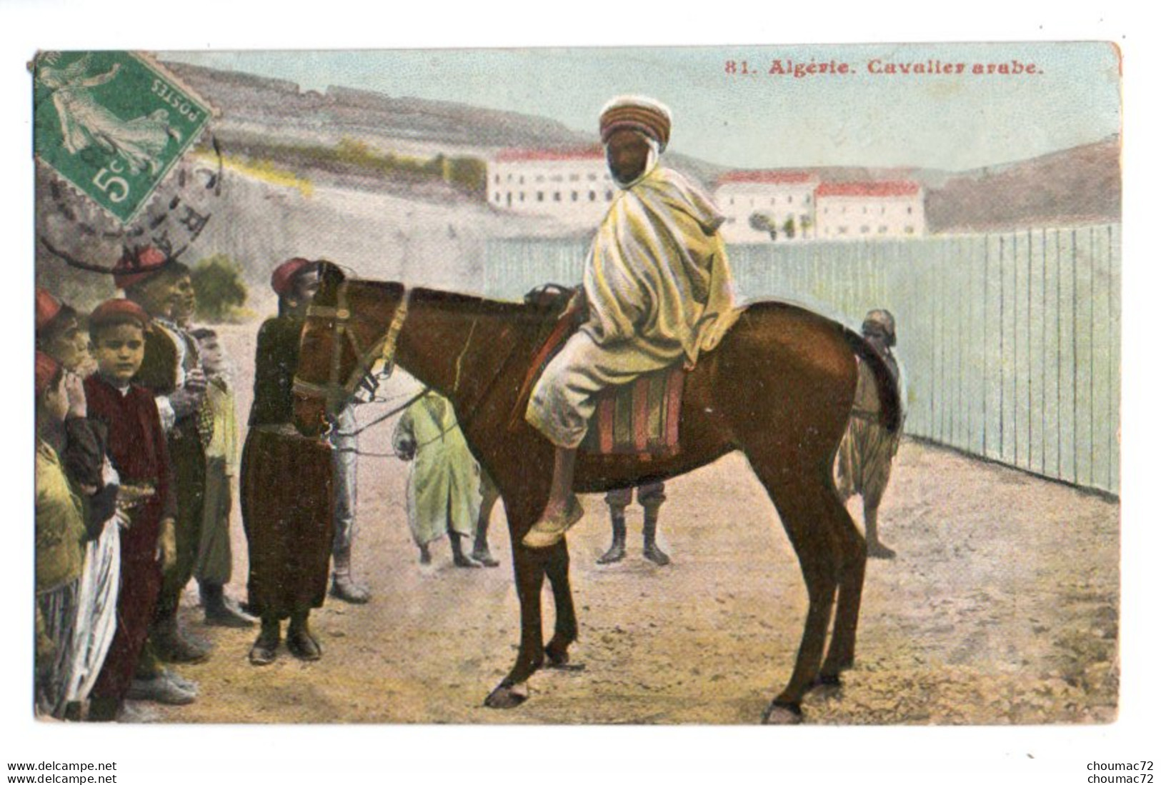 (Algérie) 119, Aqua LVS 81, Cavalier Arabe - Mannen