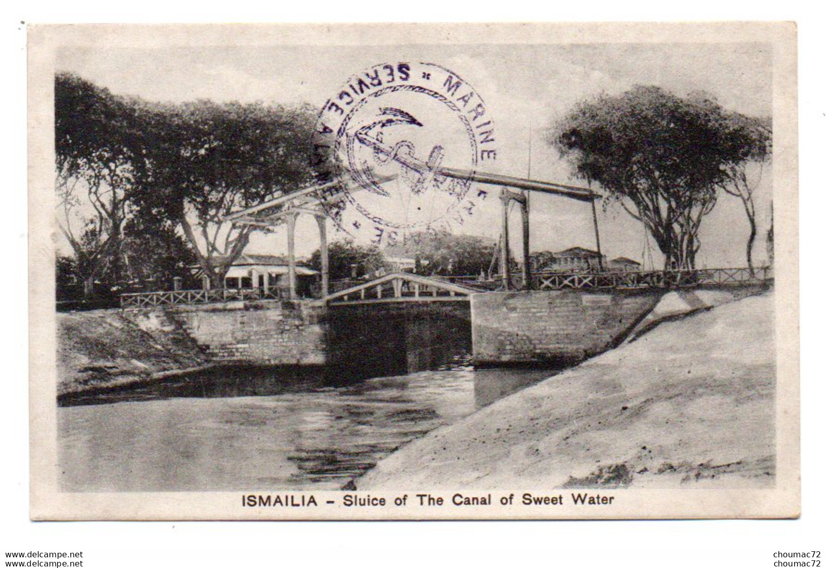 (Egypte) 290, Ismailia, Bazar Oriental Bonaparte 08424, Ecluse Canal D'eau Douce - Ismaïlia