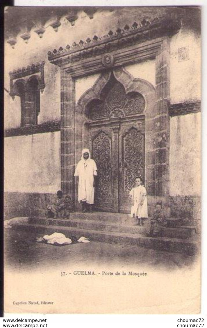 (Algérie) 245, Guelma, Natf 37, Porte De La Mosquée - Guelma