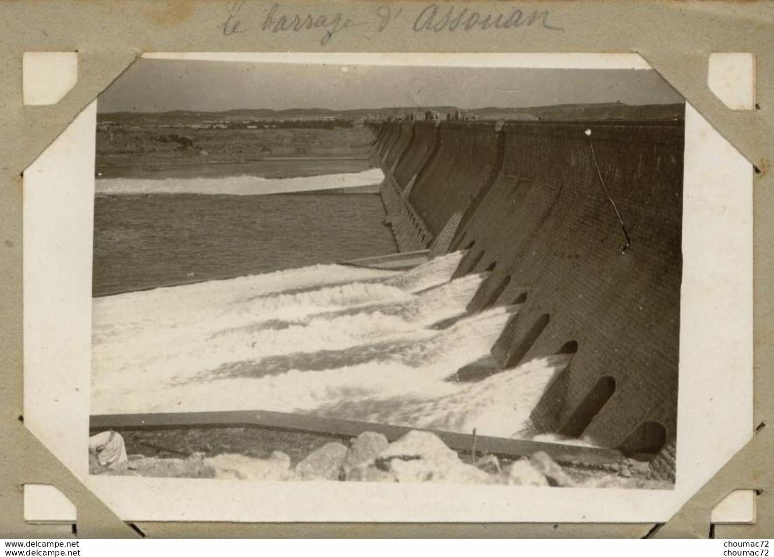 (Egypte) Carte Photo 055, Assouan, Le Barrage, Non Voyagée, état TB - Assouan