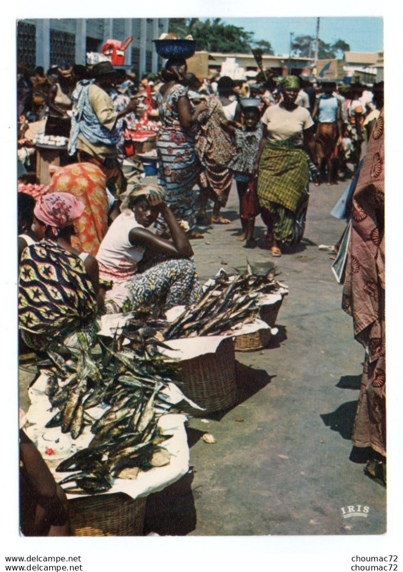 GF (Togo) 011, Lomé, IRIS 7616, Le Grand Marché - Togo