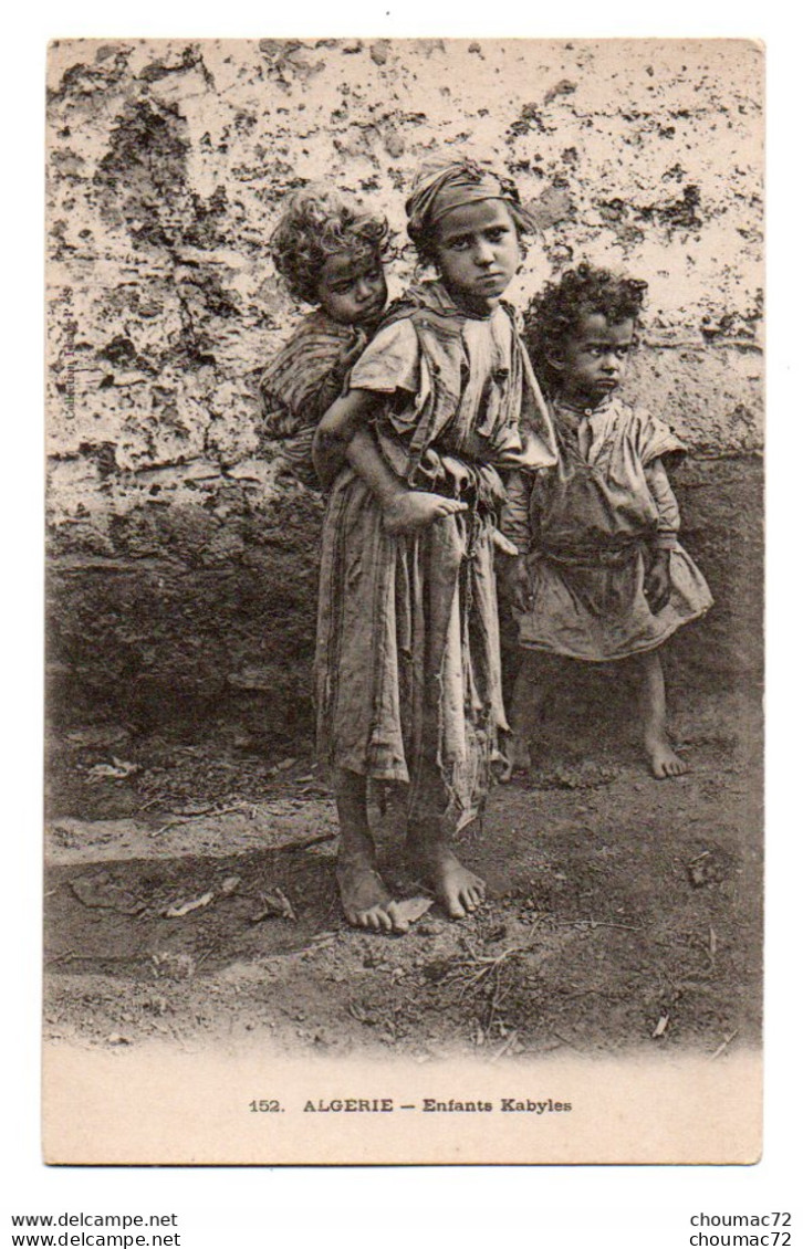 (Algérie) 100, Collection Idéale PS 152, Enfants Kabyles - Kinder