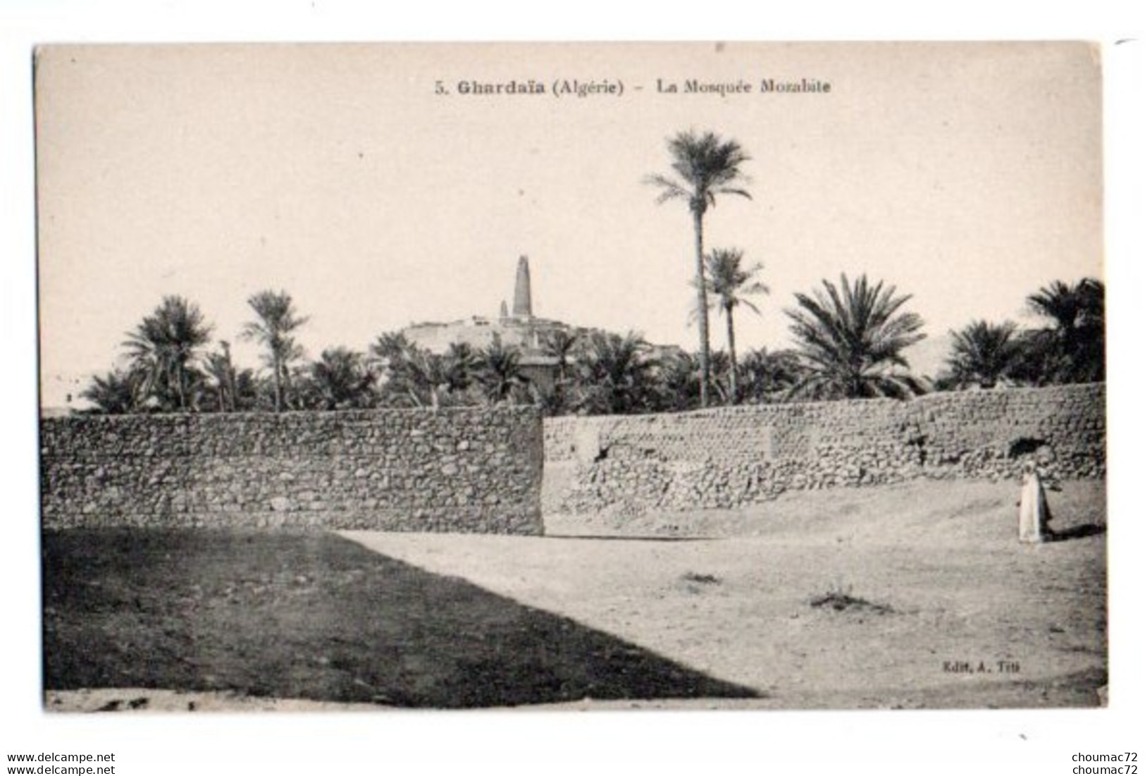 (Algérie) 443, Ghardaia, Titi 5, La Mosquée Mozabite - Ghardaia