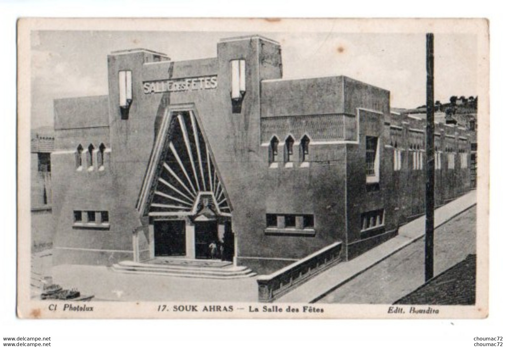 (Algérie) 421, Souk Ahras, Bousdira 17, La Salle Des Fetes - Souk Ahras