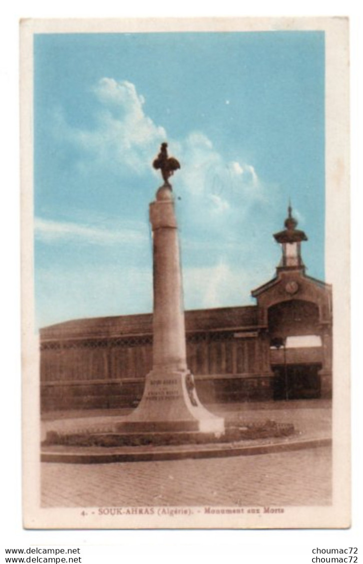 (Algérie) 381, Souk-Ahras, Photo Albert 4, Monument Aux Morts - Souk Ahras