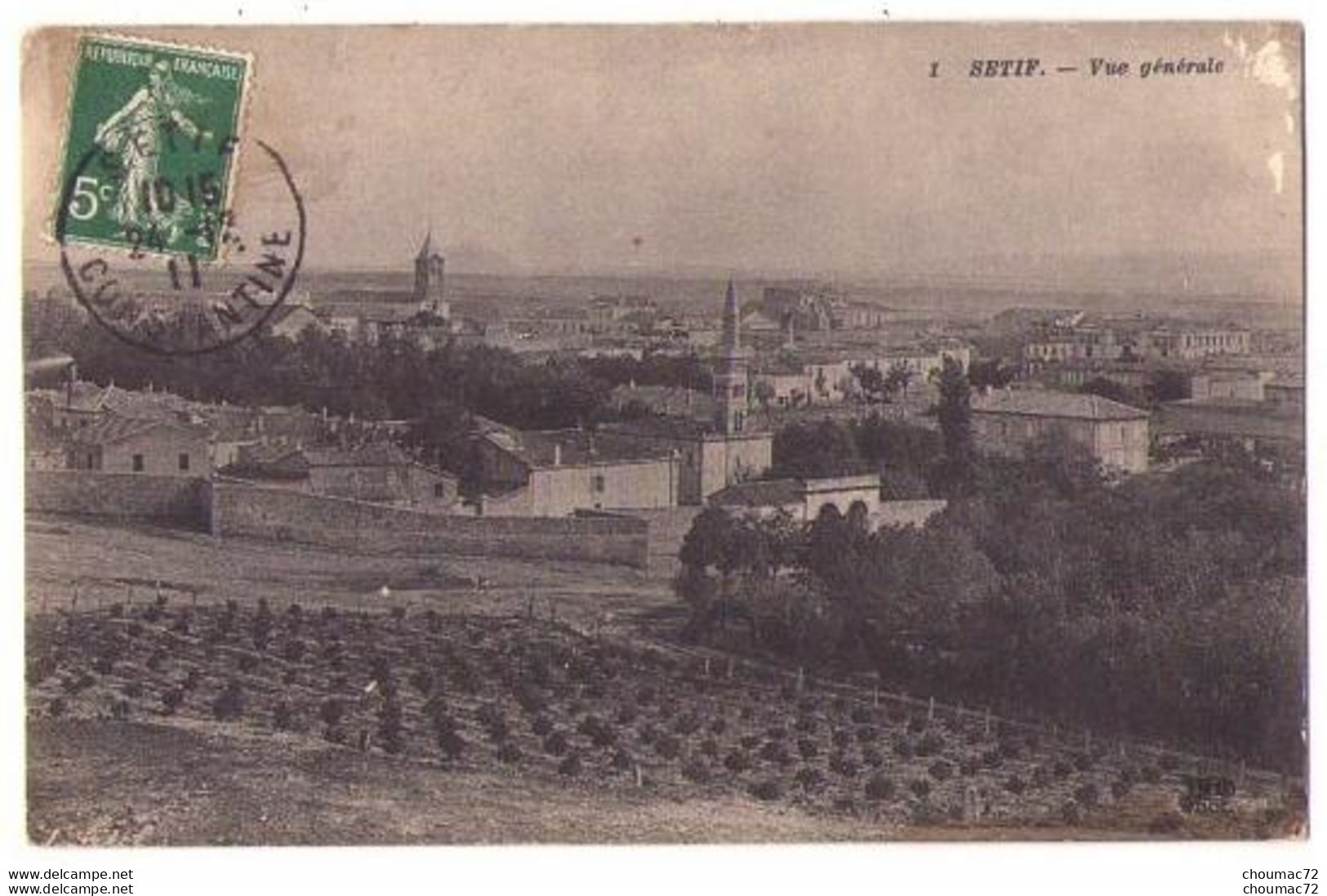 (Algérie) 249, Sétif, ND Phot I, Vue Générale - Sétif