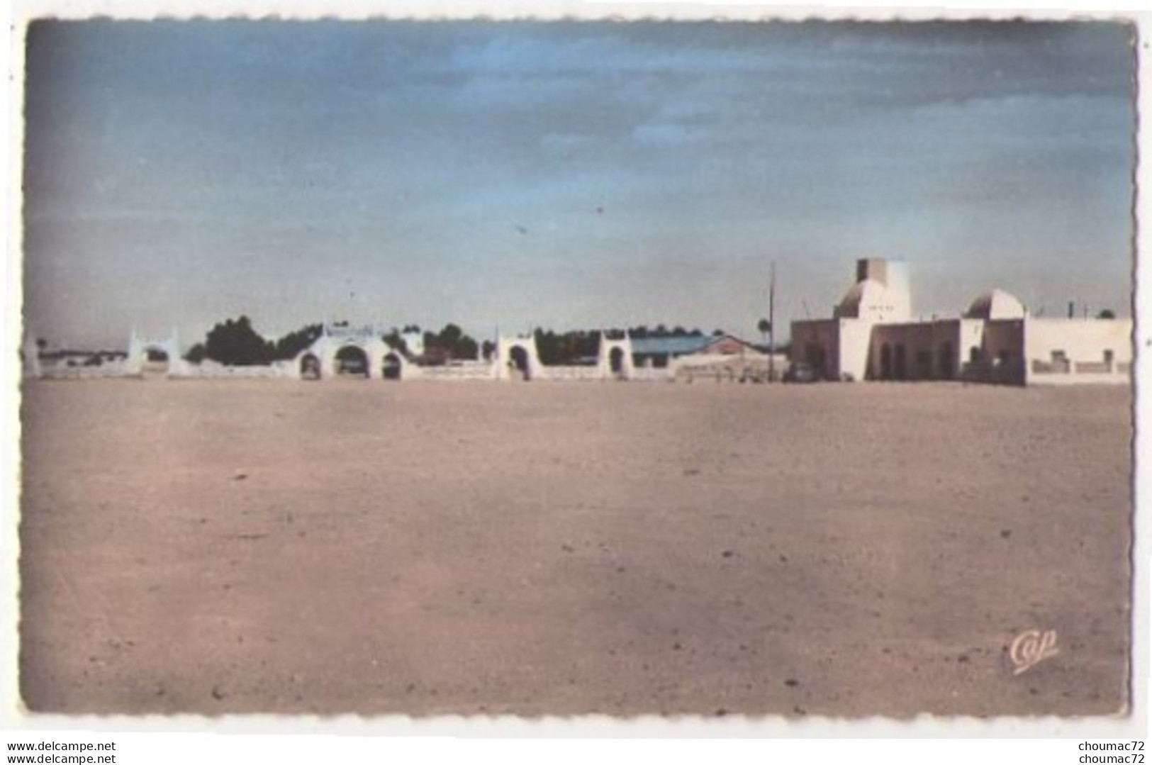 (Algérie) 166, Ouargla, CAP 1550, La Poste Et Les Portes Carbillet - Ouargla