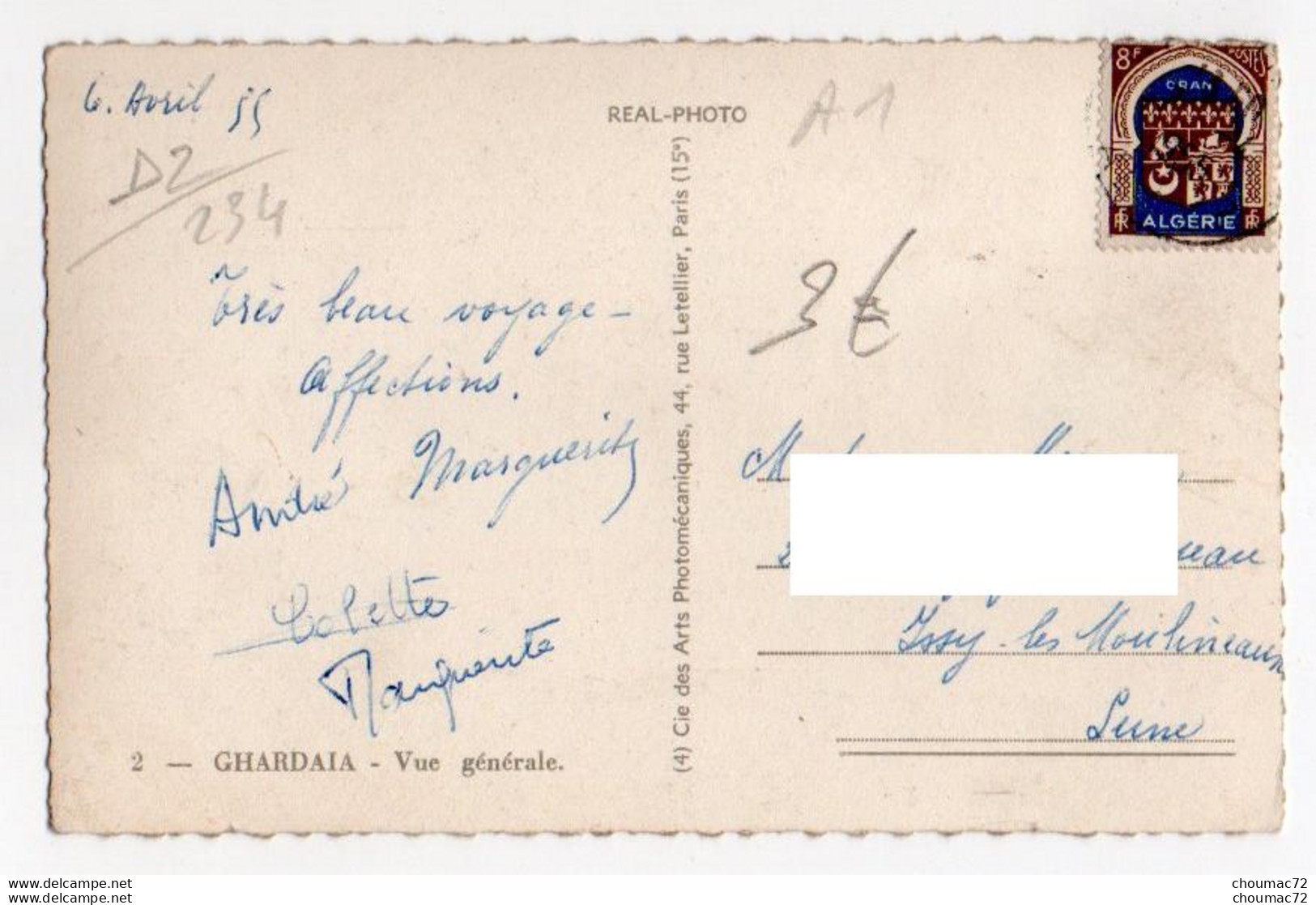 (Algérie) 234, Ghardaia, CAP 2, Vue Générale - Ghardaia