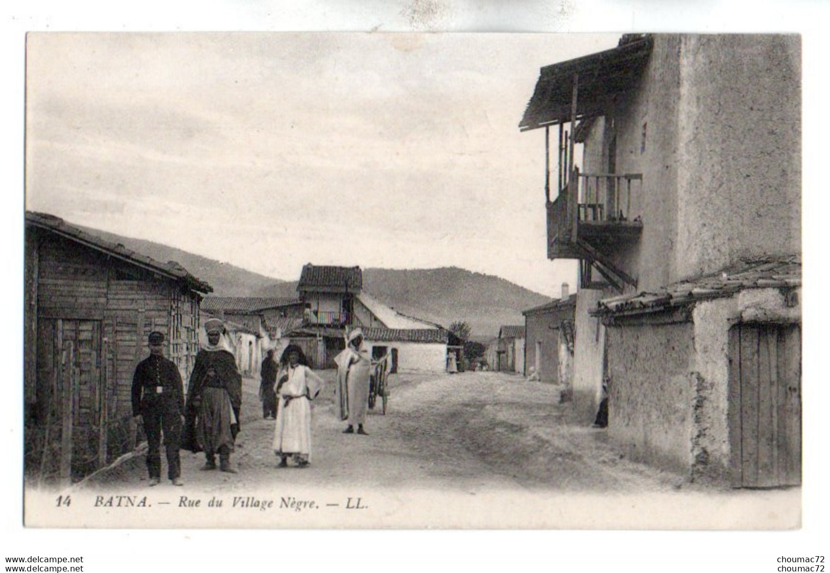(Algérie) 512, Batna, LL 14, Rue Du Village Nègre - Batna