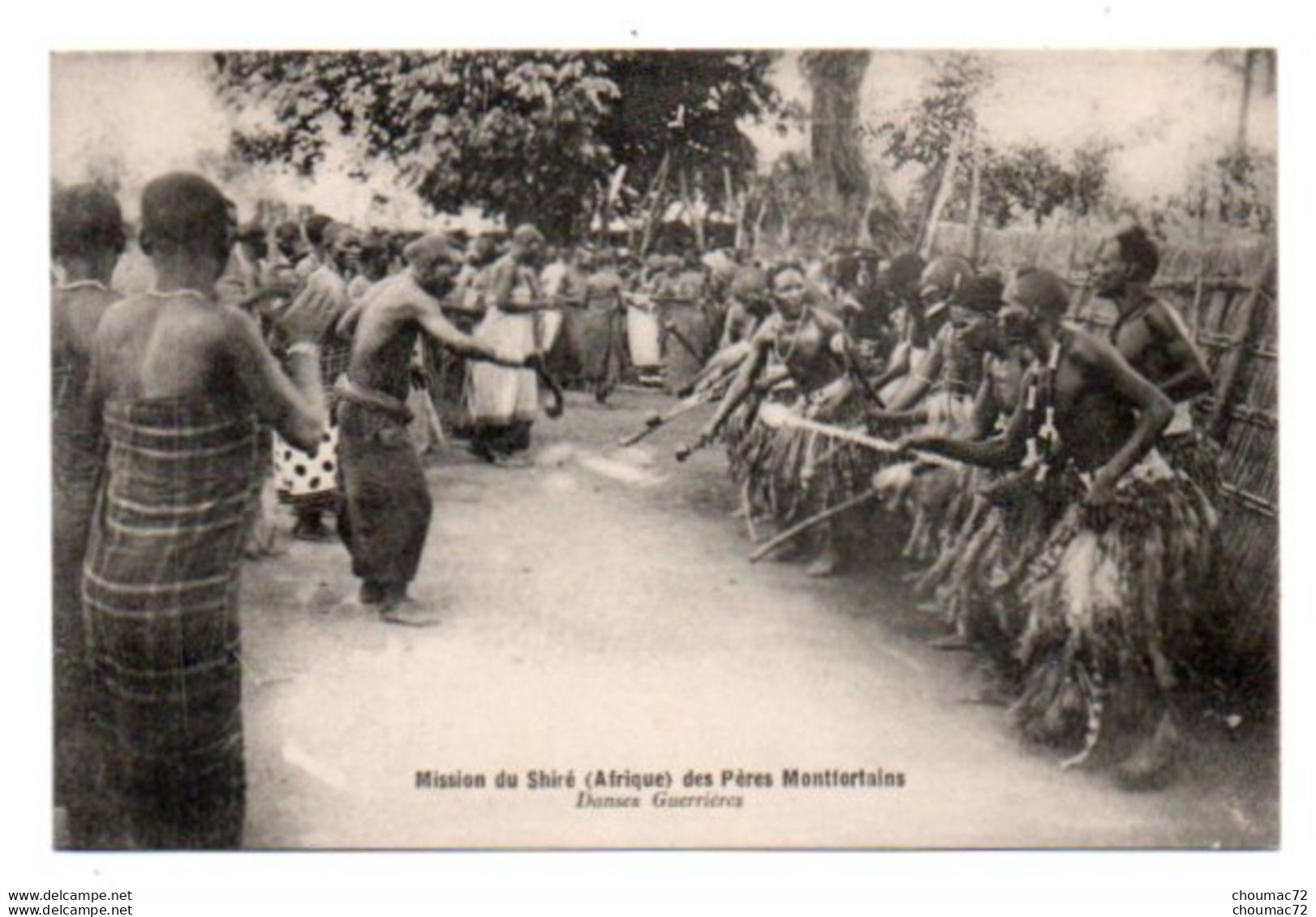 Malawi 001, Mission Du Shiré Des Pères Montfortains, Tainon, Danses Guerrières - Malawi