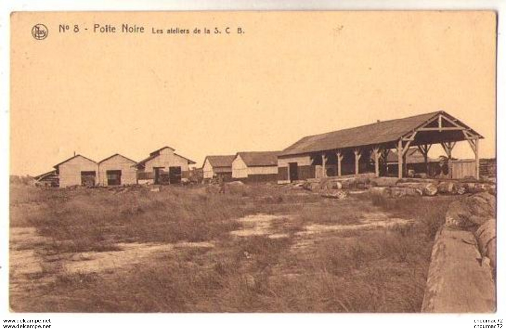 (Congo Brazzaville) 025, Pointe Noire, Nels 8, Les Ateliers De La SCB - Pointe-Noire