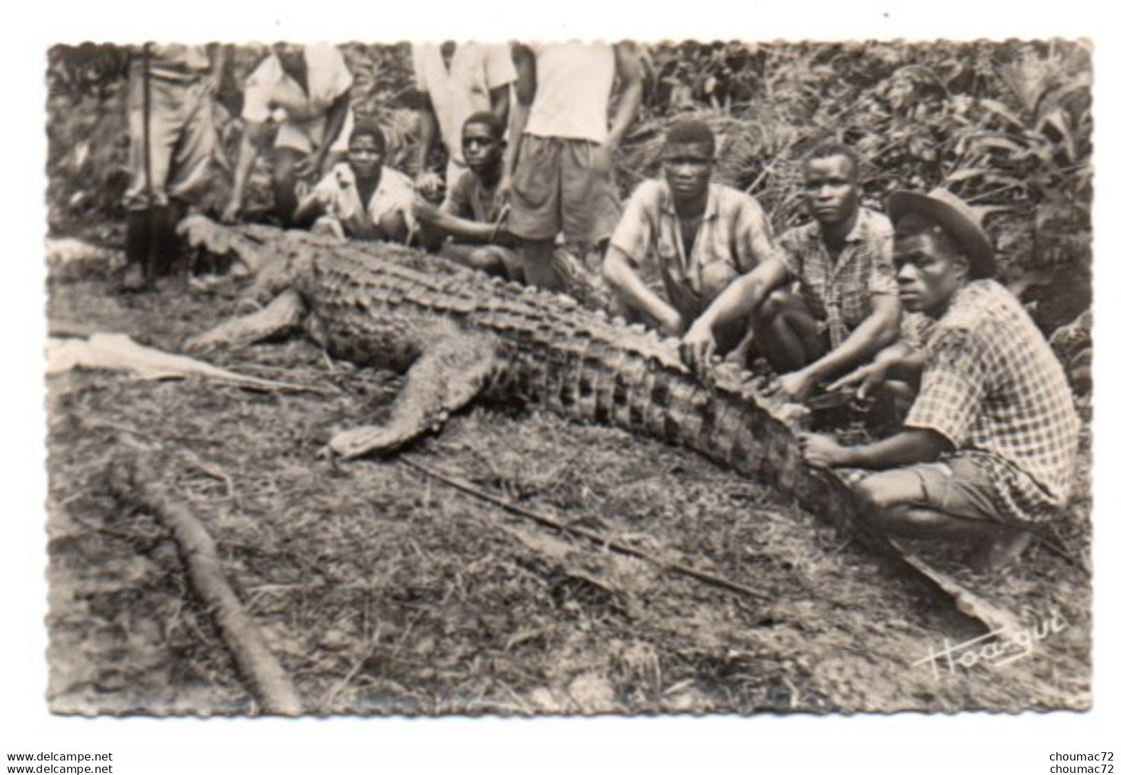 030, (Congo Belge) Librairie Congolaise 1056, Caiman Mangeur D'Hommes - Congo Belge