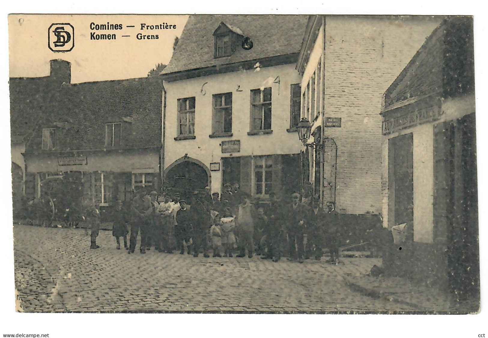 Comines  Frontière  Komen   Grens   FELDPOST - Comines-Warneton - Komen-Waasten