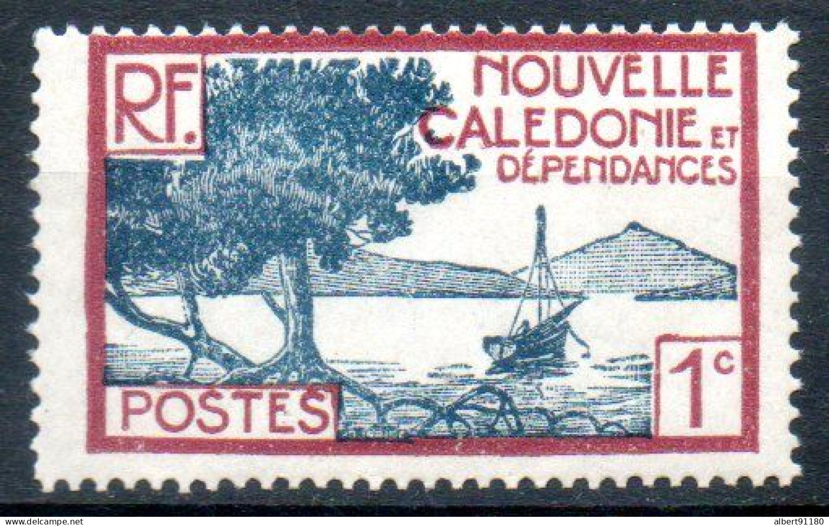 N CALEDONIE  Baie De La Pointe Des Palétuviers 1928-38 N° 139 - Ungebraucht