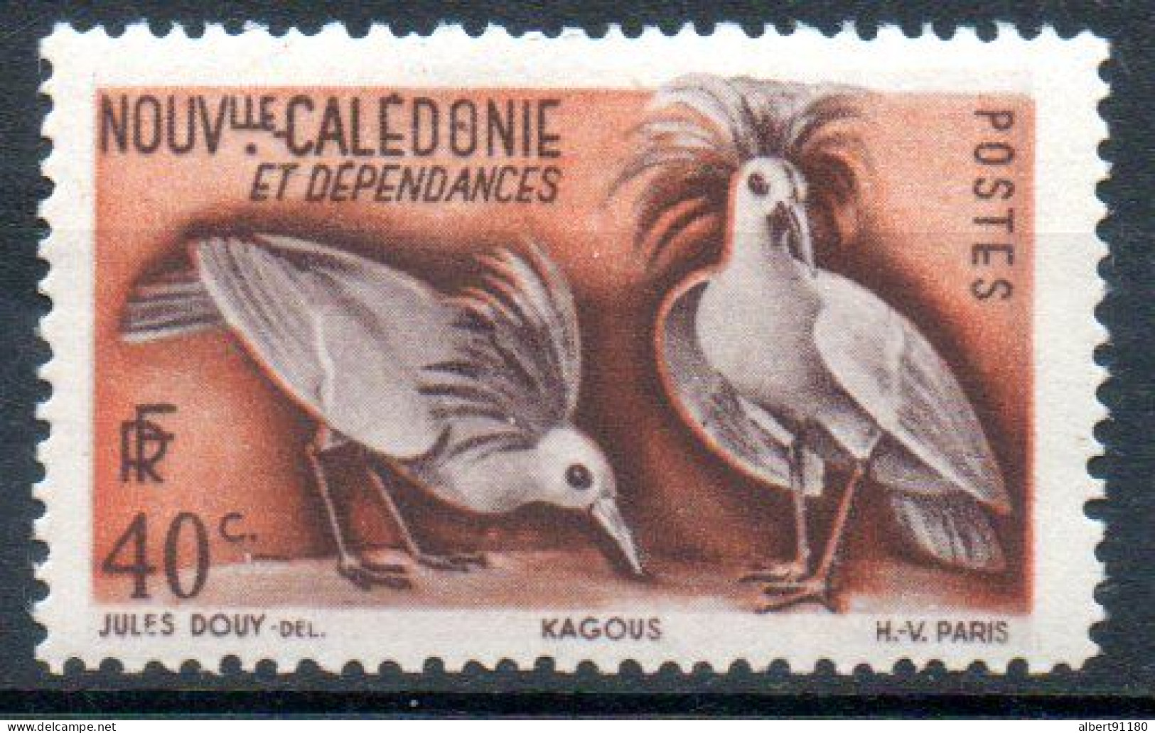 N CALEDONIE Cagous 1948 N° 261 - Nuovi