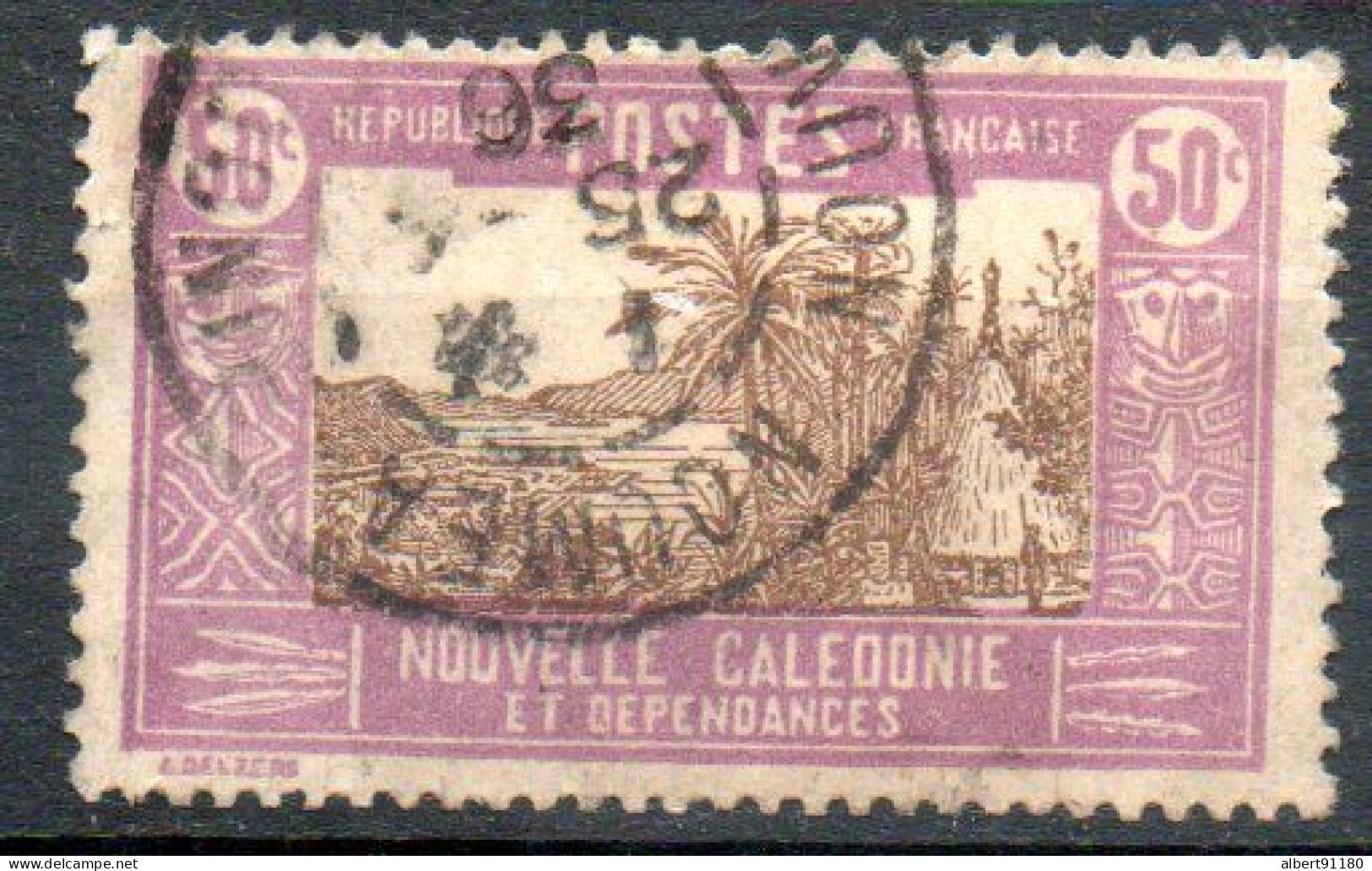N CALEDONIE Case De Chef Indigène 1948 N° 150 - Used Stamps