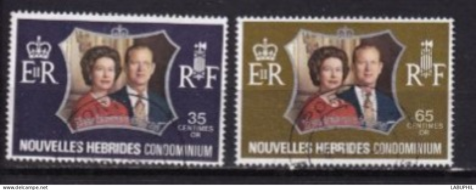 NOUVELLES HEBRIDES Dispersion D'une Collection Oblitéré Et Mlh    1972 - Used Stamps