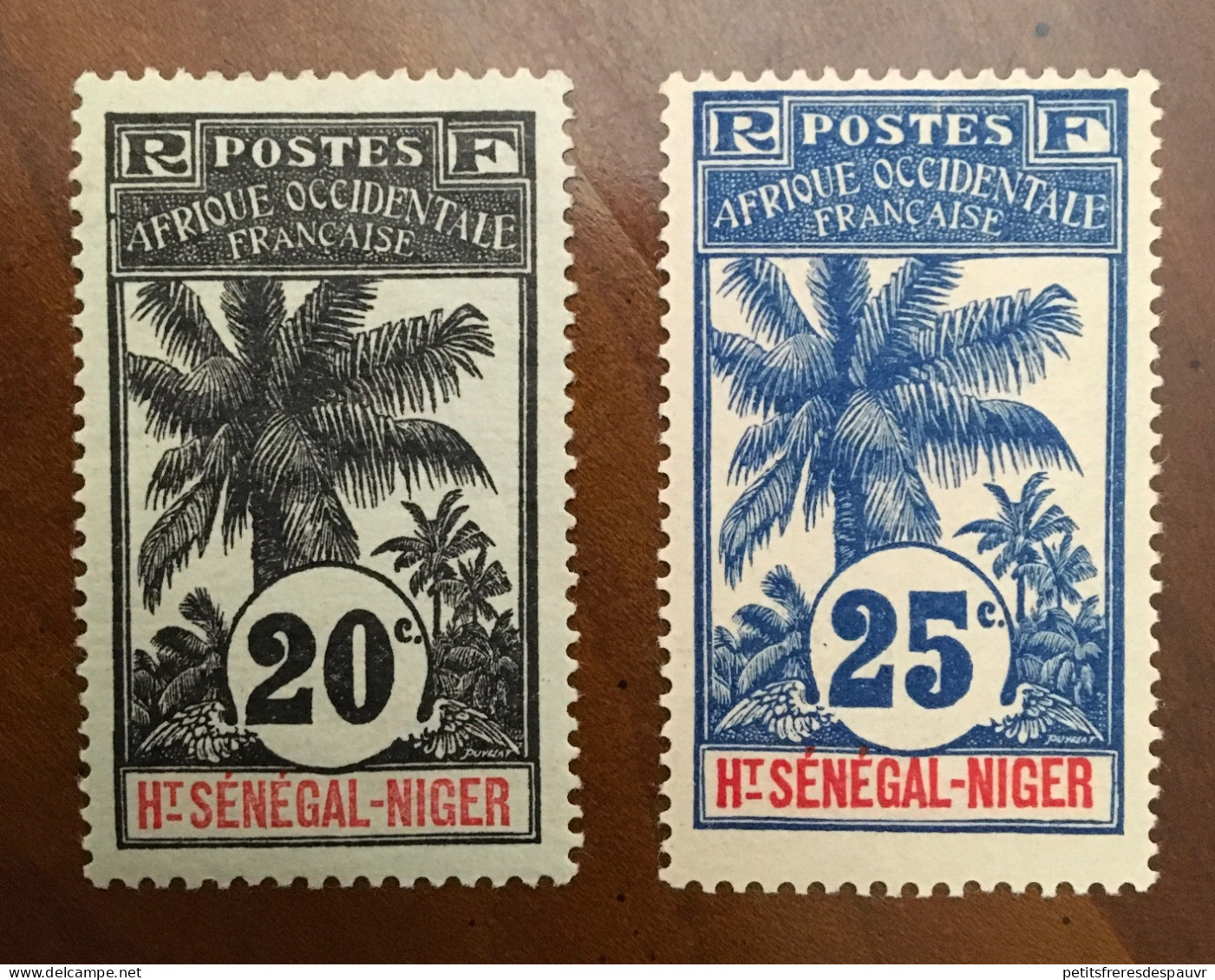 HAUT NIGER - YT 7 & 8 - Infime Trace Au Dos Du YT8 - Neufs SANS Charnière MNH **  - Scan Fait Foi - Unused Stamps