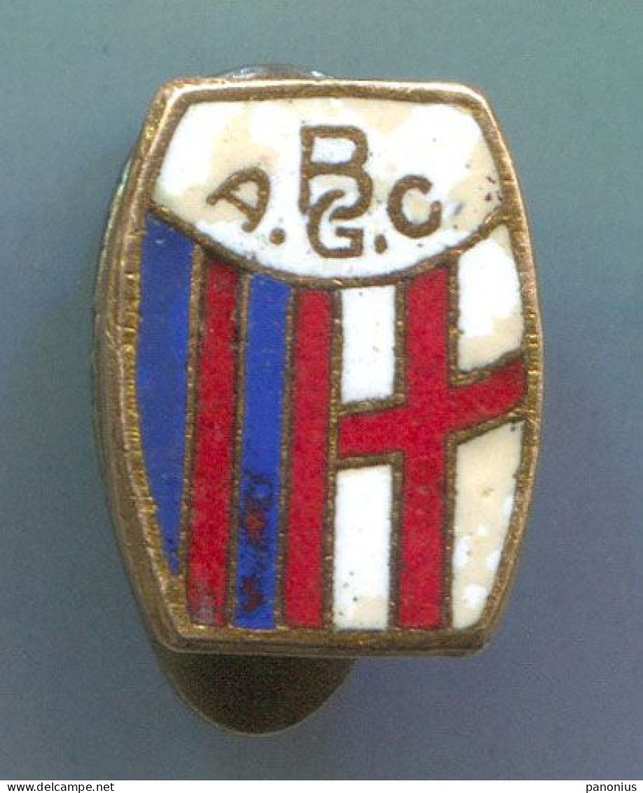 Football Soccer Futbol Calcio - FC BOLOGNA  Italy, Vintage Pin Badge Abzeichen, Enamel Buttonhole - Football