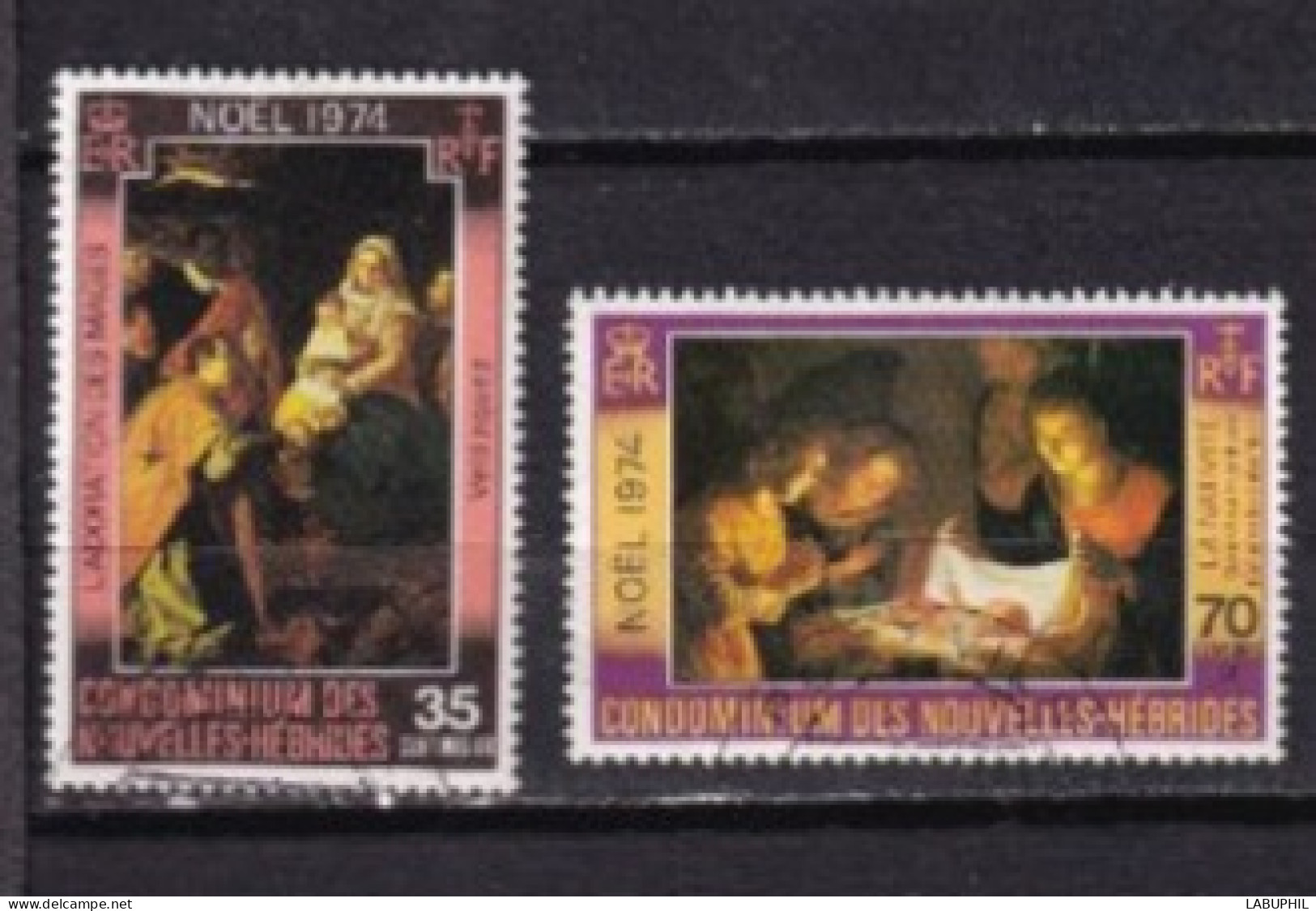 NOUVELLES HEBRIDES Dispersion D'une Collection Oblitéré Et Mlh    1974 - Used Stamps