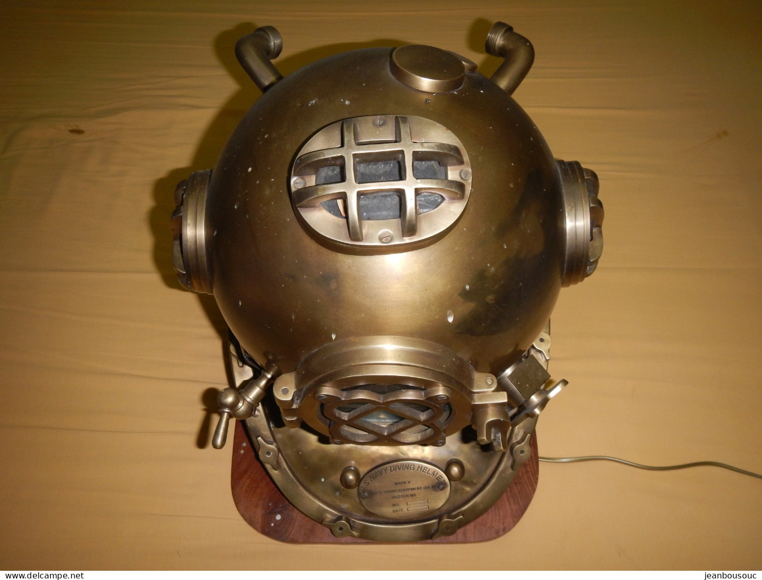 CASQUE DE PLONGÉE SCAPHANDRIER MARINE DES ÉTATS UNIS - Bateaux