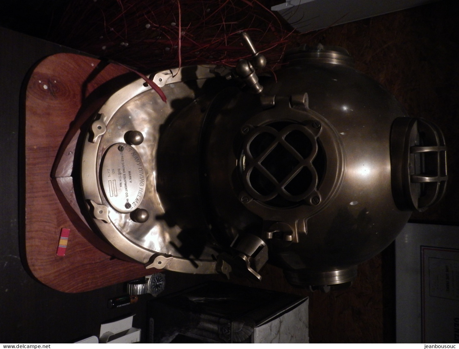 CASQUE DE PLONGÉE SCAPHANDRIER MARINE DES ÉTATS UNIS - Bateaux