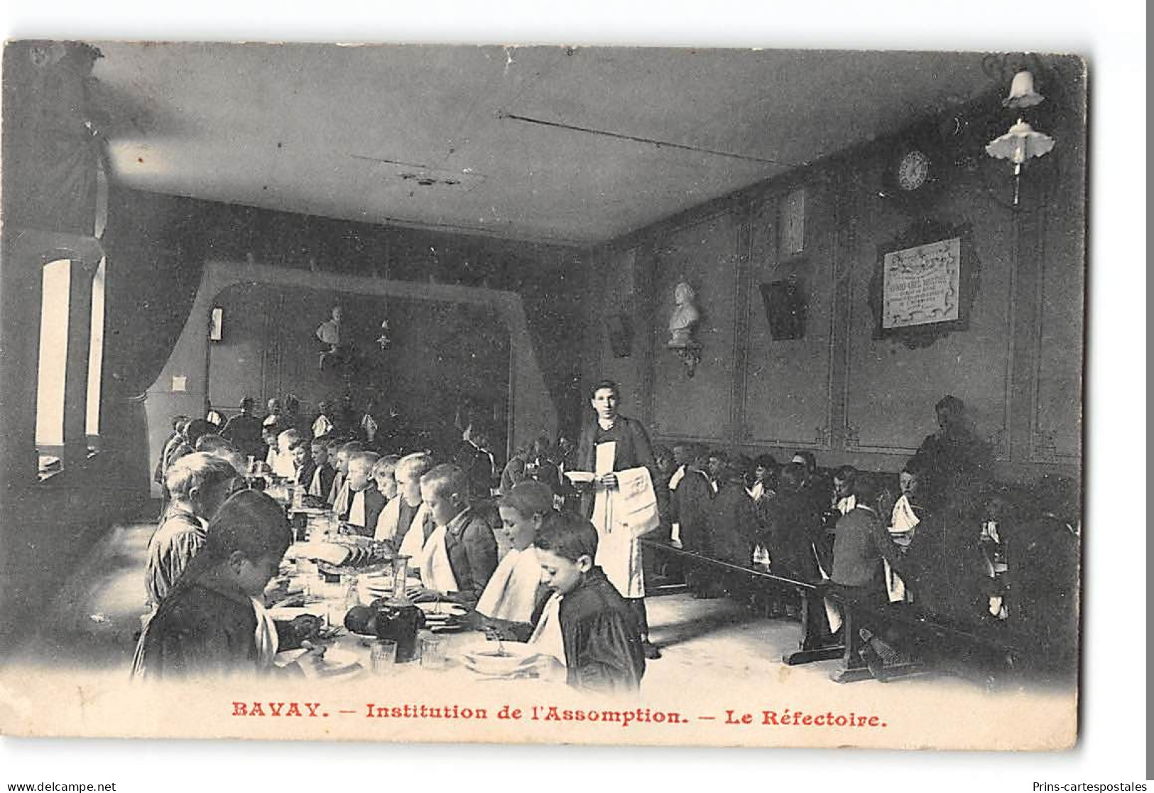 CPA 59 Bavay Institution De L'Assomption Le Réfectoire - Bavay