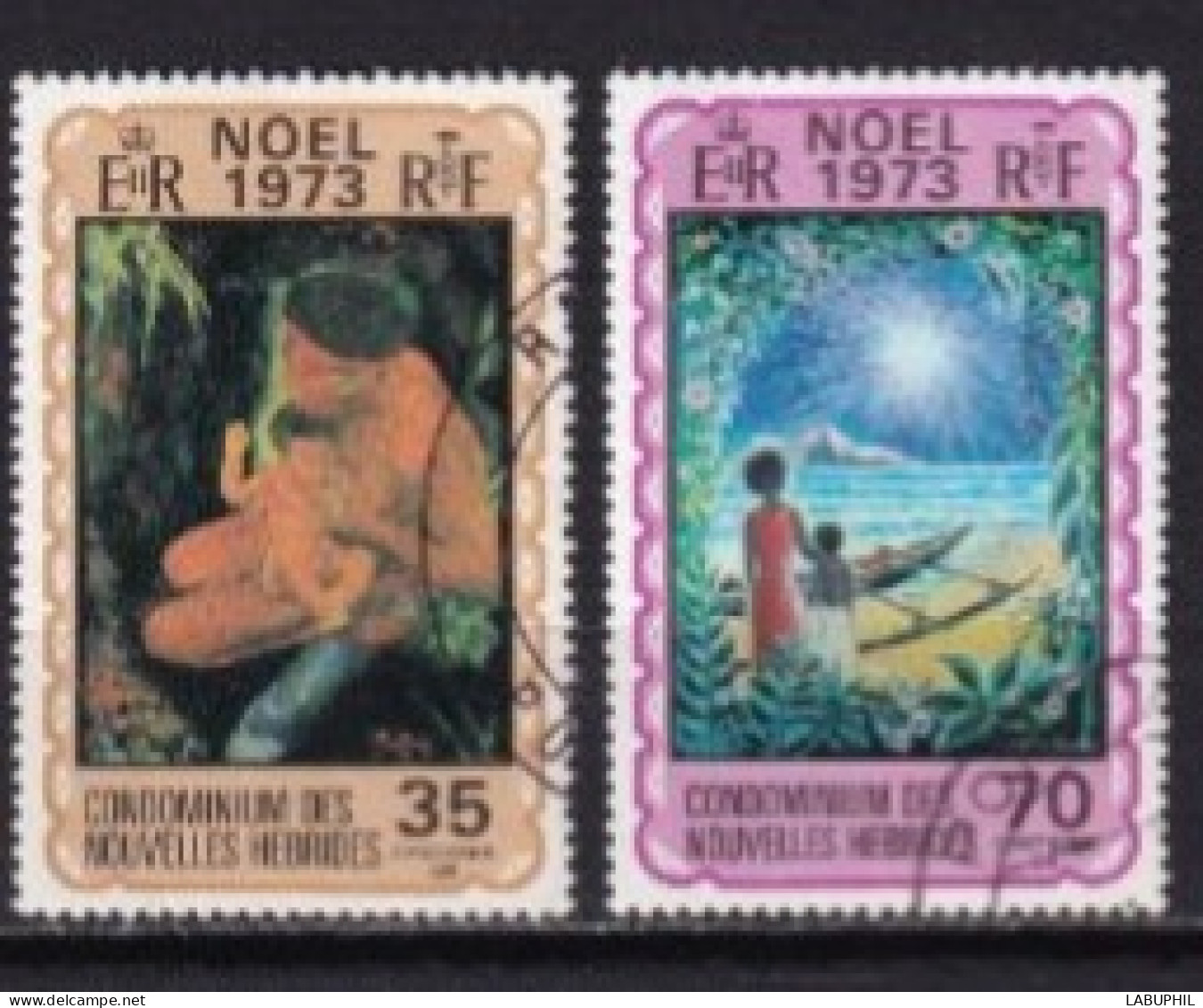 NOUVELLES HEBRIDES Dispersion D'une Collection Oblitéré Et Mlh    1973 - Used Stamps