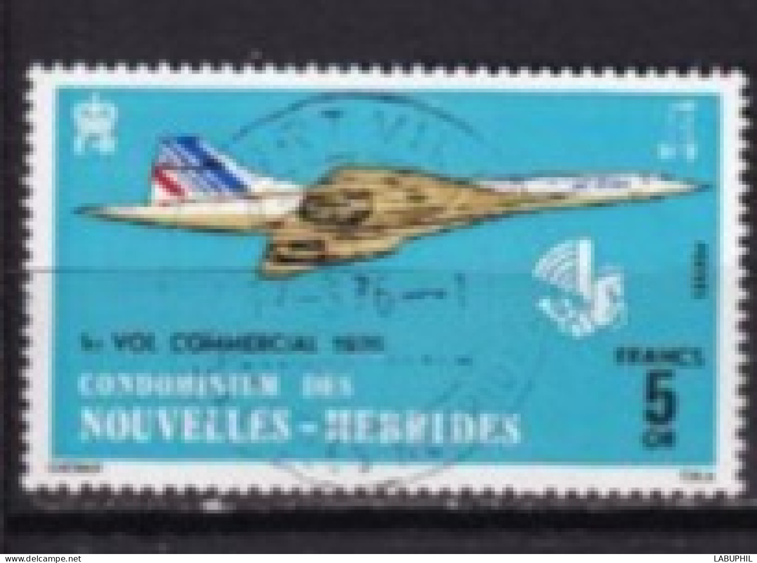 NOUVELLES HEBRIDES Dispersion D'une Collection Oblitéré Et Mlh    1976 Concorde Avion - Gebruikt