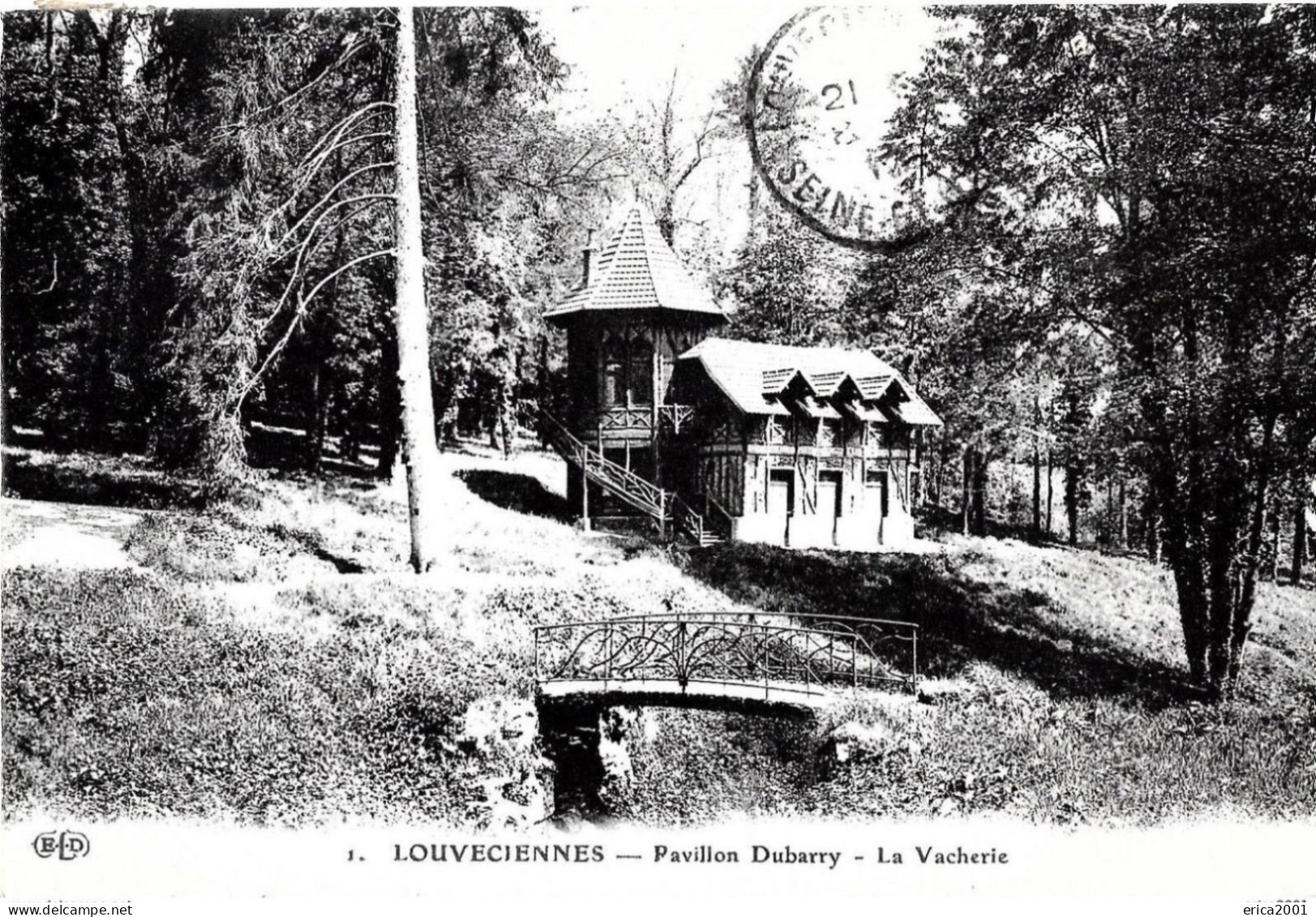 Louveciennes. La Vacherie Et Le Pavillon Dubarry.. - Louveciennes