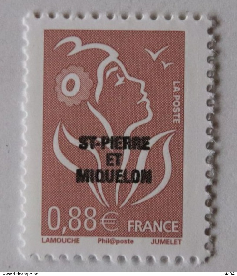 SPM 2008 Marianne De Lamouche Série Complète De 6 TP  YT 918/923   Neufs - Nuevos