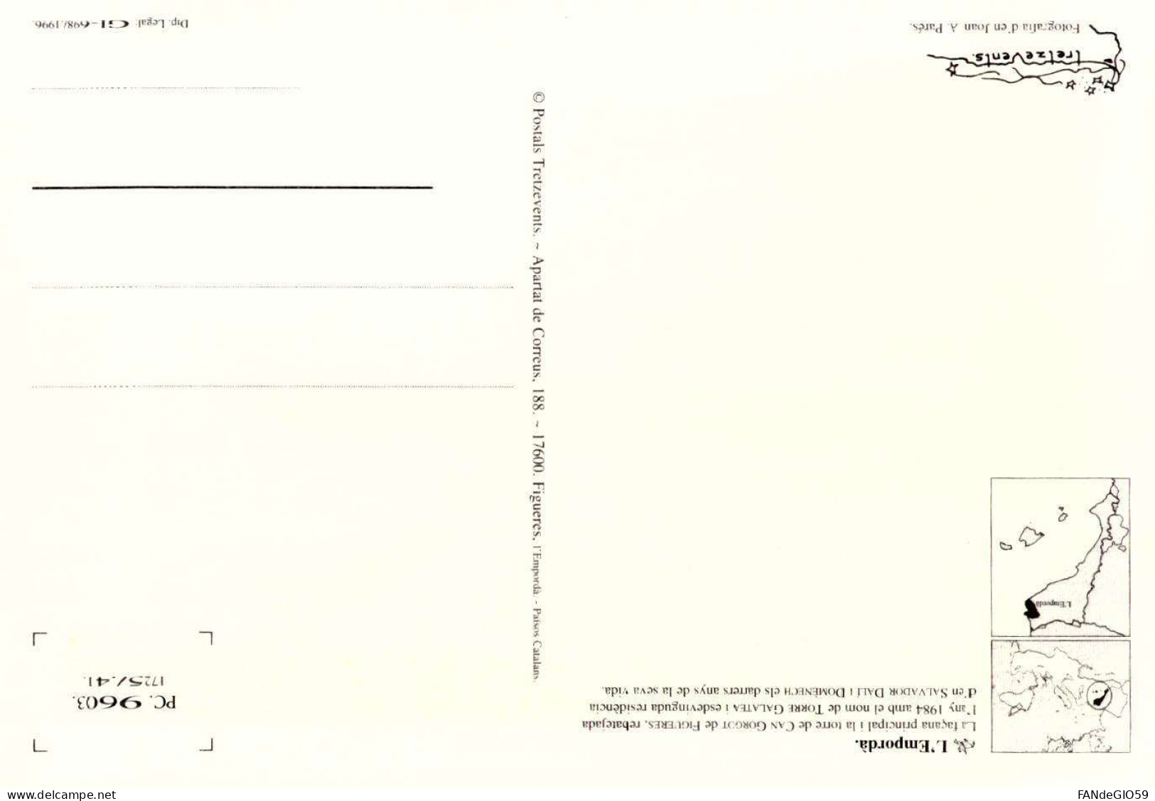 Espagne > Cataluña  L'EMPORDA   /// 40 // FORMAT  12X17 - Other & Unclassified