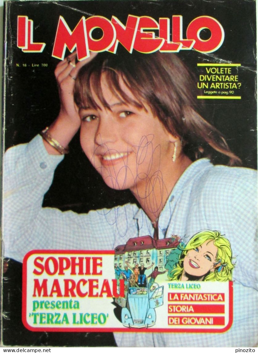 MONELLO 16 1982 Sophie Marceau Vasco Rossi Sandra Milo Carole André Angie Dickinson - Altri & Non Classificati